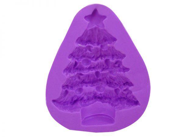 Imagem de Forma de Silicone Arvore de Natal Metade Ib-608 / S-105