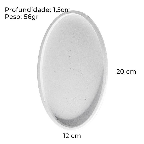 Imagem de Forma de Silicone Bandeja Oval Ib-1860