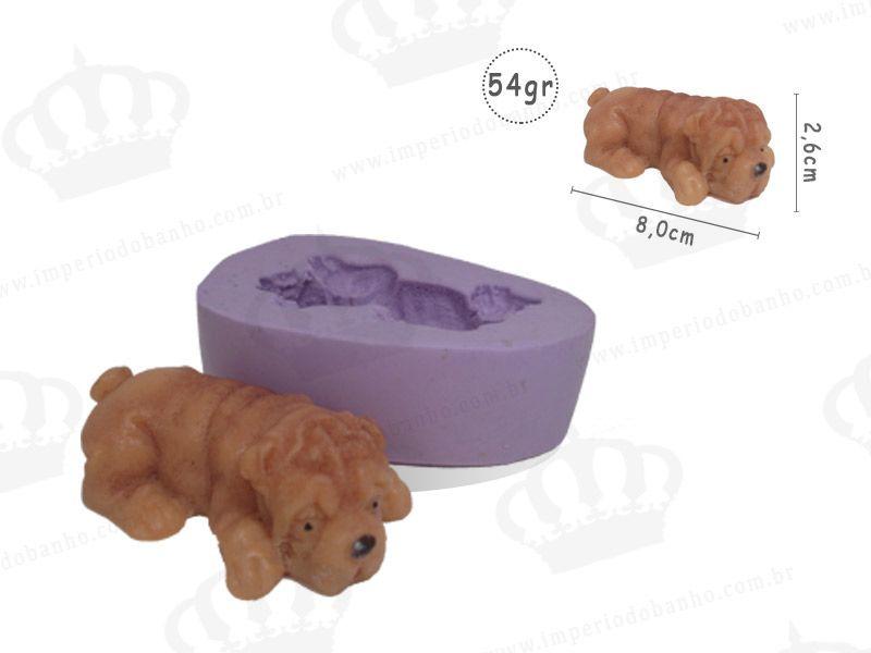 Imagem de Forma de Silicone Cachorro Deitado  Ib-806 / S-182