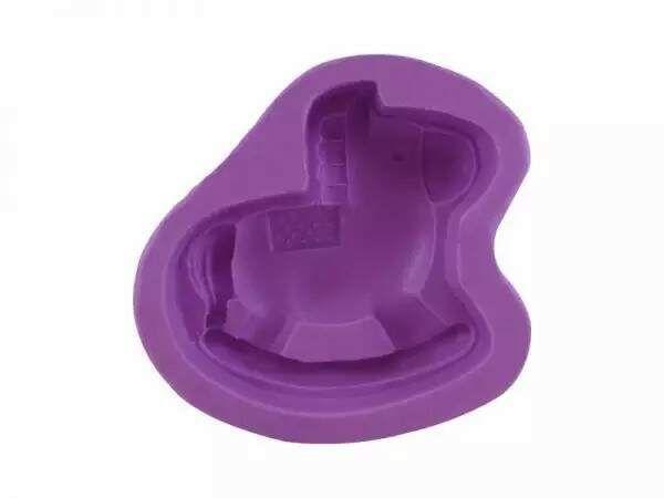 Imagem de Forma de Silicone Cavalo de Balanço Ib-817 / S-496