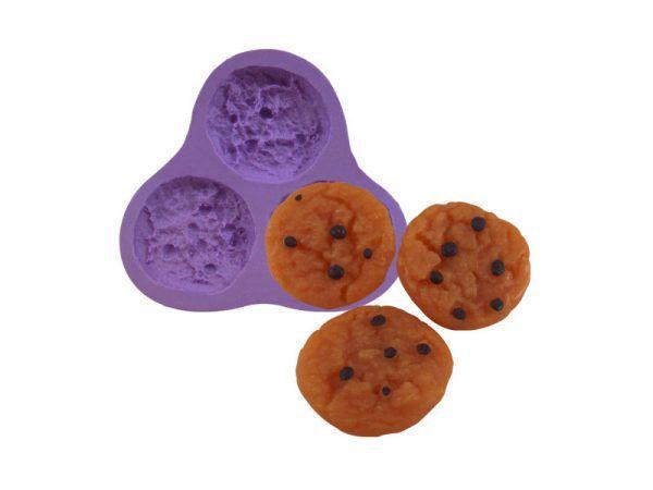 Imagem de Forma de Silicone Cookies 3Cav. Ib-828 / S-957