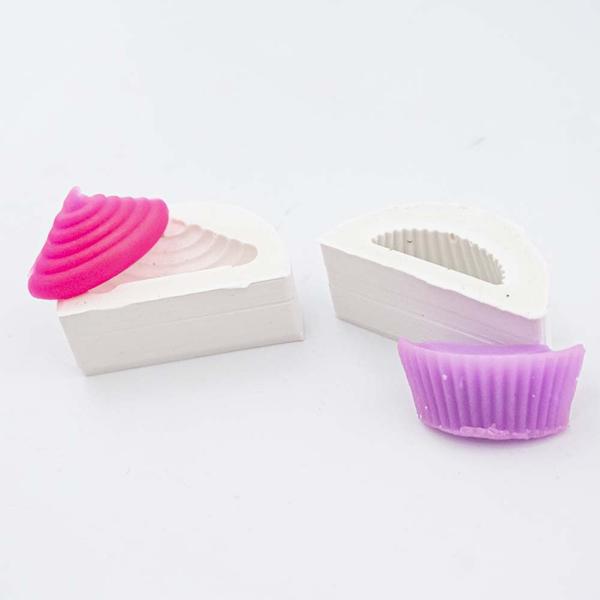 Imagem de Forma de Silicone Cup Cake encaixe