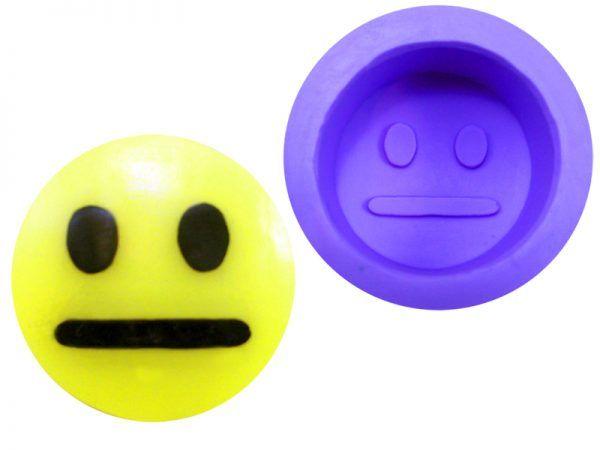 Imagem de Forma de Silicone Emoji Sem Palavras Ib-1197 / S-1073 (Emoticons)