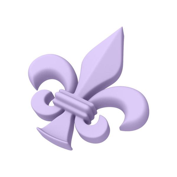 Forma de Silicone Flor de Lis M Lembrancinha Decoração Sabonetes Artesanais Gesso Resina - IB Imagem de Forma de Silicone Flor de Lis M Lembrancinha Decoração Sabonetes Artesanais Gesso Resina