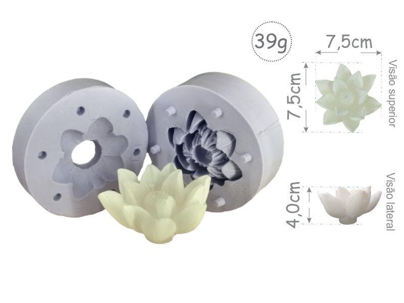 Imagem de Forma de Silicone Flor de Lotus Ib-113