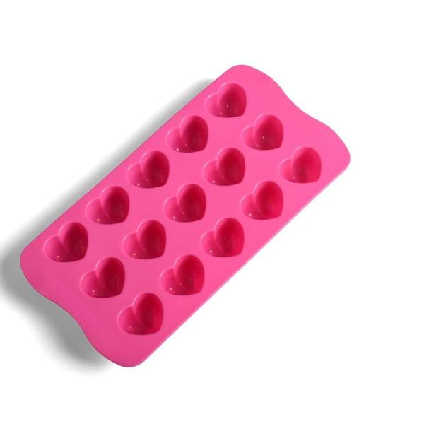 Imagem de Forma de Silicone Gelo Coração - MOZCADA