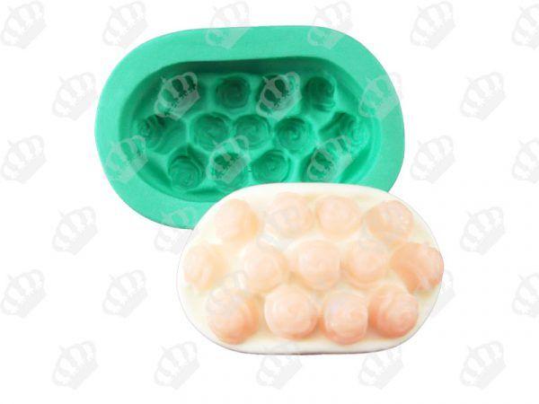 Forma de Silicone Massageador de Rosas Ib-790 / S-133 Imagem de Forma de Silicone Massageador de Rosas Ib-790 / S-133