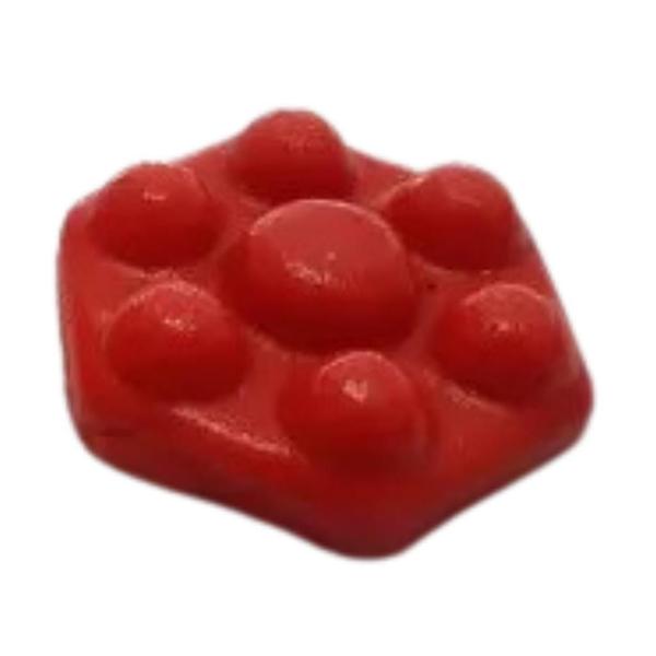 Imagem de Forma de Silicone - Mini Massageador Hexagonal