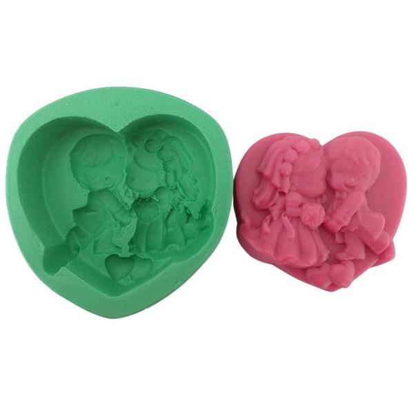 Forma de Silicone - Noivinhos 2 - Decore Artesanatos SP Imagem de Forma de Silicone - Noivinhos 2