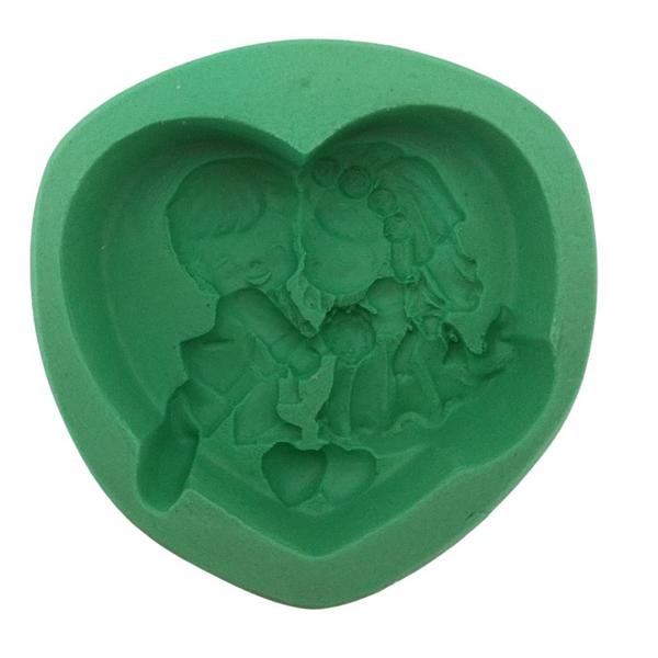 Forma de Silicone - Noivinhos 2 - Decore Artesanatos SP Imagem de Forma de Silicone - Noivinhos 2