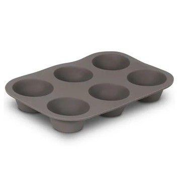 Forma De Silicone Para 6 Cupcakes 27cm Wellmix Imagem de Forma De Silicone Para 6 Cupcakes 27cm Wellmix