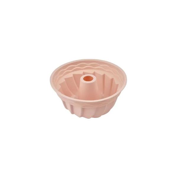 Imagem de Forma de Silicone Para BoloPudim 23 cm Rosa 5232 - Wellmix