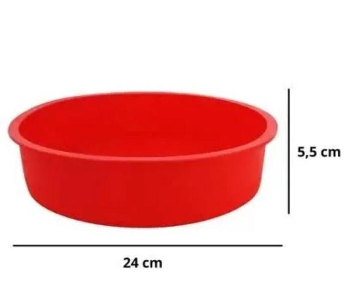 Imagem de Forma de silicone para bolos casa e cozinha