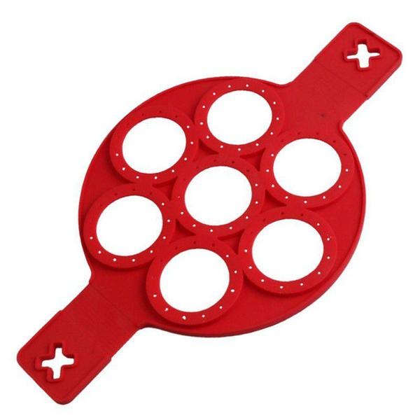 Forma de Silicone Para Panquecas Ovos Antiaderente - shop mix Imagem de Forma de Silicone Para Panquecas Ovos Antiaderente