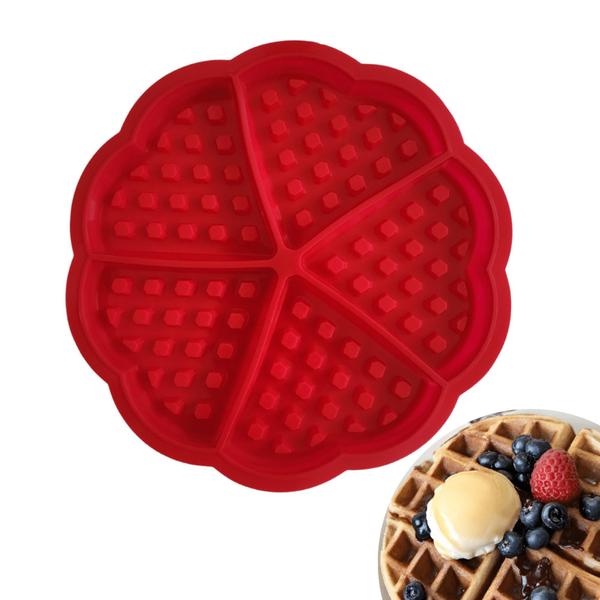 Imagem de Forma de Silicone para Waffle Air Fryer Chocolate Muffin Assadeira
