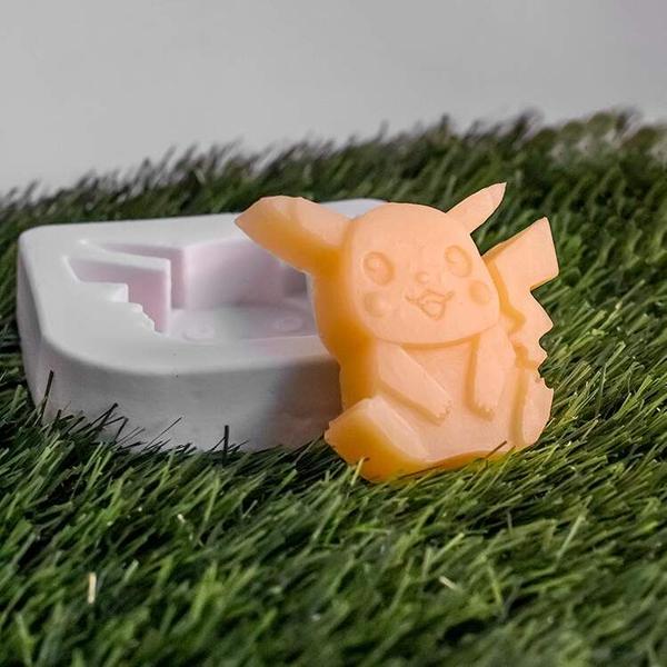 Imagem de Forma de Silicone Pokemon Pikachu Unifacial Ib-798 / S-1100