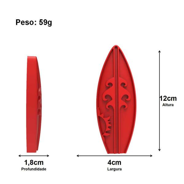 Imagem de Forma de Silicone Pranchas de Surf Verão Tribal