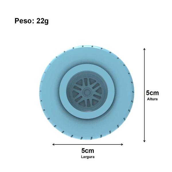 Imagem de Forma de Silicone Roda Com Pneu