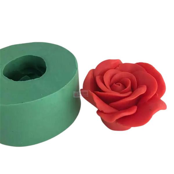 Imagem de Forma de Silicone - Rosa Aberta Moscou