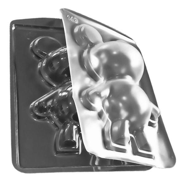 Imagem de Forma de Silicone Urso Grande - 11,7cm x 18cm - 10 Unidades