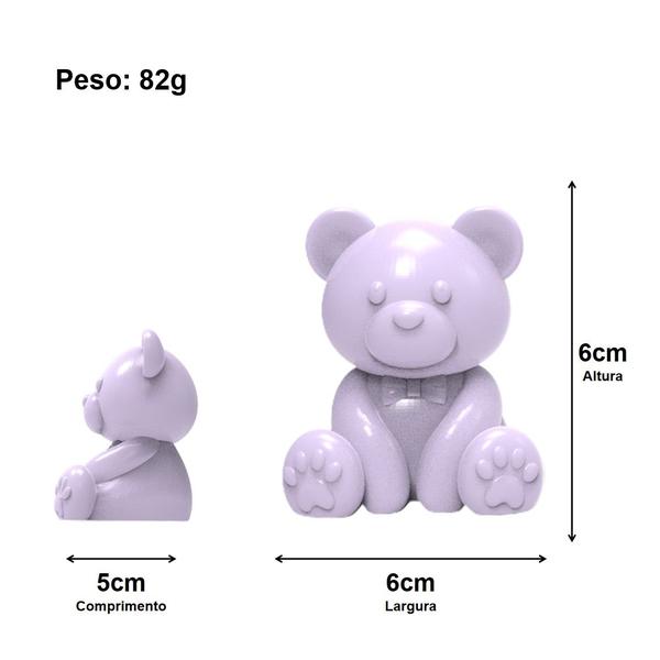 Imagem de Forma de Silicone Urso Ursinhos Amorosos Carinhosos