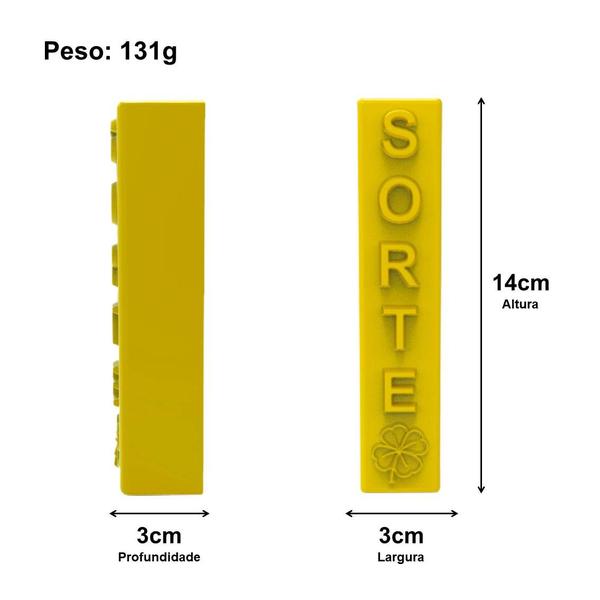 Imagem de Forma de Silicone Vela Sorte IB-1912