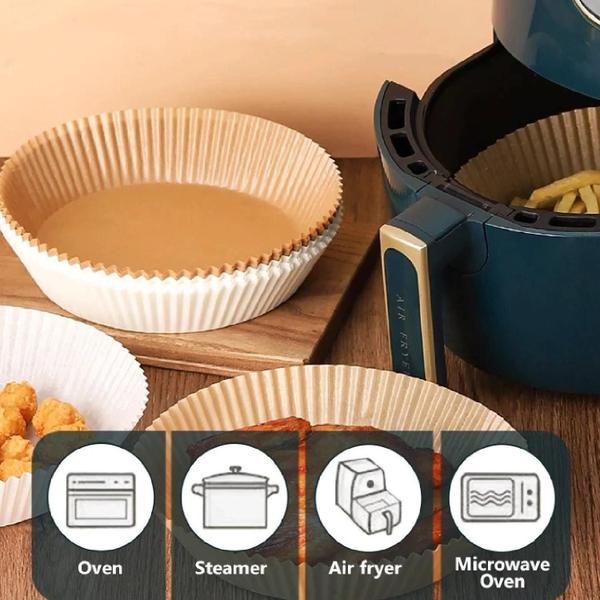 Imagem de Forma Descartável Para Air Fryer 16Cm Kit 50 Unid Papel