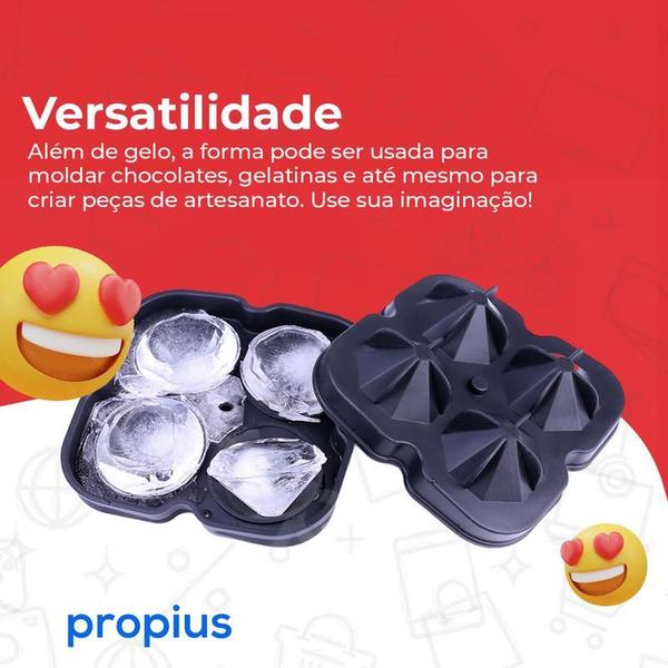 Imagem de Forma Diamante Silicone Forma Molde Gel Acessório