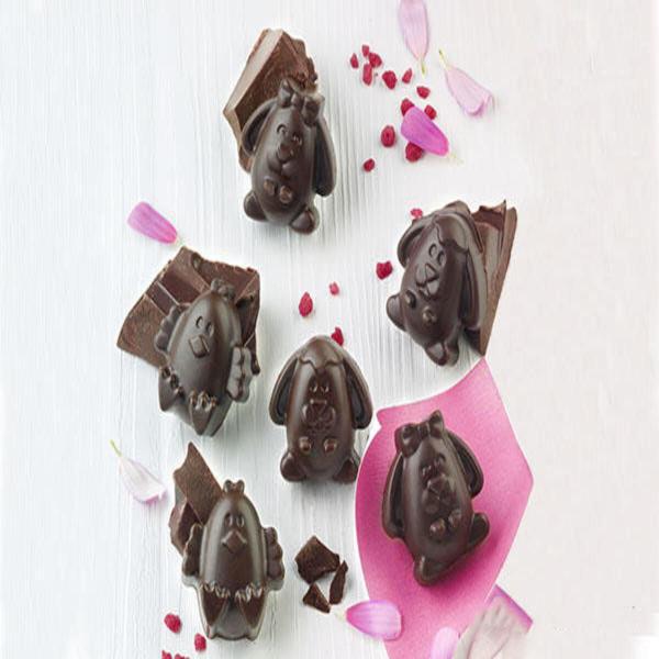 Imagem de Forma em Silicone Mini Bombom Chocolate Easter Silikomart