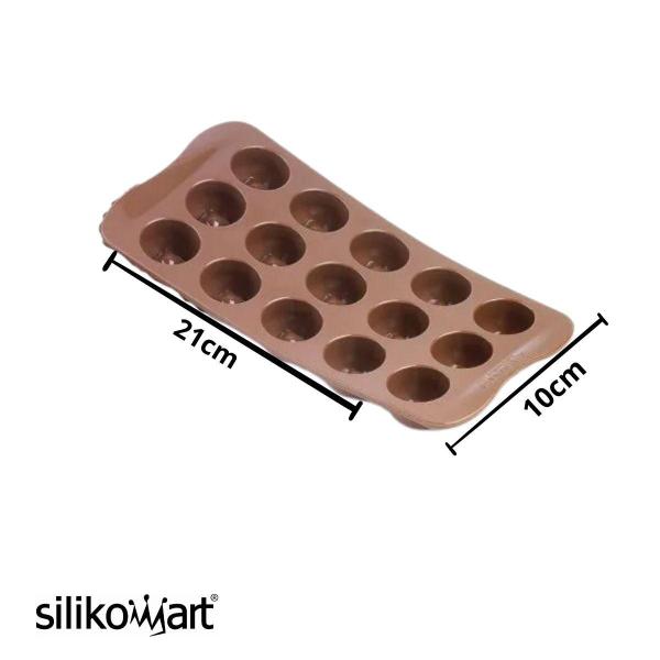 Imagem de Forma em Silicone Mini Bombom Chocolate Imperial Silikomart