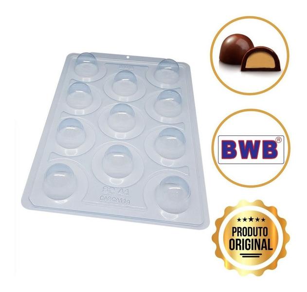 Imagem de Forma Especial Silicone Trufa Pequena 3 Partes Sp 41 45g Bwb