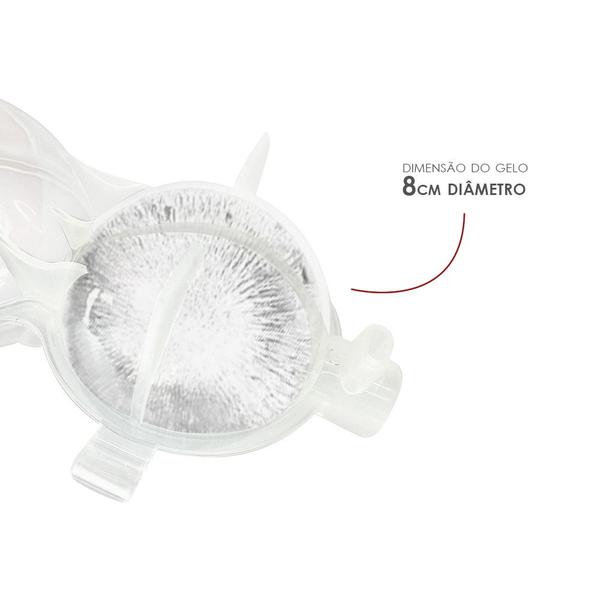 Forma Gelo Grande Redondo 4 Esferas Bebida Bar Whisky - Wincy Imagem de Forma Gelo Grande Redondo 4 Esferas Bebida Bar Whisky