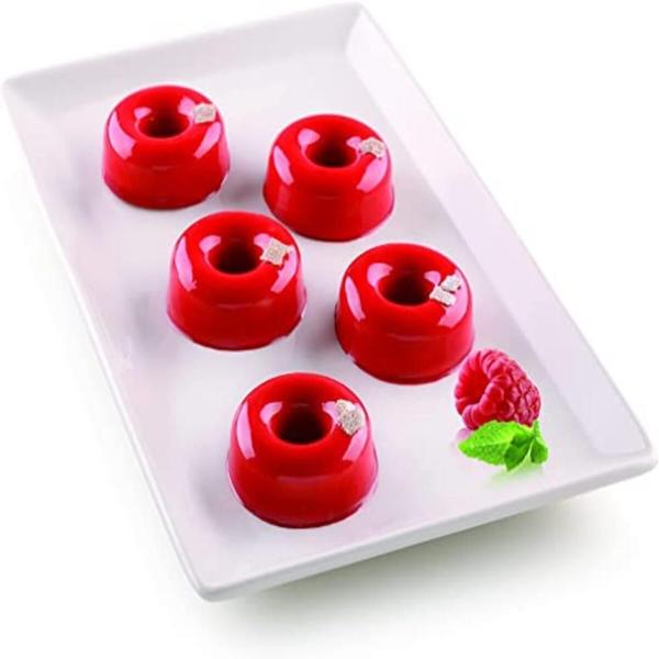 Forma Mini Donuts Em Silicone 15 Moldes Small Silikomart Imagem de Forma Mini Donuts Em Silicone 15 Moldes Small Silikomart