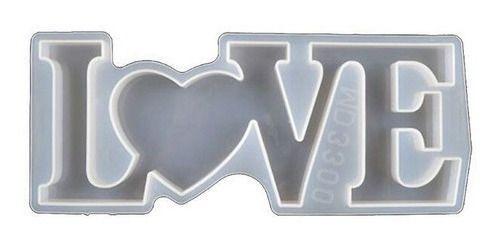 Forma Molde Silicone Resina Artesanato Love Coração 4 - Decore Artesanatos SP Imagem de Forma Molde Silicone Resina Artesanato Love Coração 4