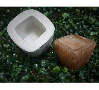 Forma Molde Silicone Sabonete Vaso Suculenta Gesso Cimento - Decore Artesanatos SP Imagem de Forma Molde Silicone Sabonete Vaso Suculenta Gesso Cimento