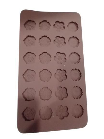 Imagem de Forma Moldes Variados De Silicone P/ Bombom Chocolate