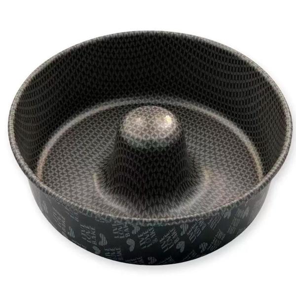 Forma Para Bolo Ou Pudim Aa Cinza Com Furo Nº22 Antiaderente - Alegrete Imagem de Forma Para Bolo Ou Pudim Aa Cinza Com Furo Nº22 Antiaderente