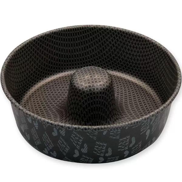 Forma Para Bolo Ou Pudim Aa Cinza Com Furo Nº22 Antiaderente - Alegrete Imagem de Forma Para Bolo Ou Pudim Aa Cinza Com Furo Nº22 Antiaderente