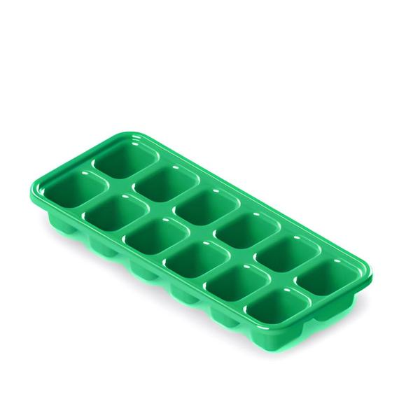 Forma Para Gelo De Plastico 12 Lugares 22x8cm - Rosa, Azul, Verde Vermelho - Nobrand Imagem de Forma Para Gelo De Plastico 12 Lugares 22x8cm - Rosa, Azul, Verde Vermelho