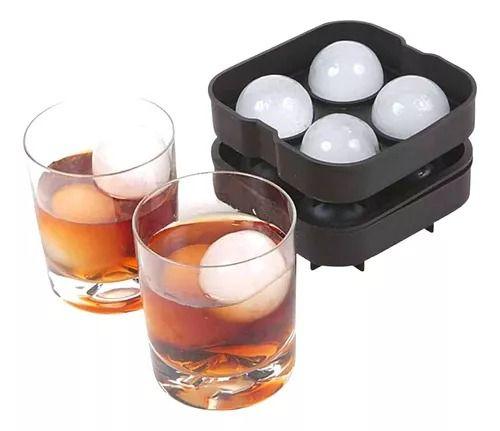 Forma Para Gelo Silicone Esférica Bola Whisky Bebidas Bar Cozinha - Dolce Home Imagem de Forma Para Gelo Silicone Esférica Bola Whisky Bebidas Bar Cozinha