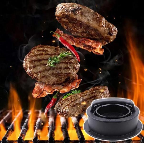 Imagem de Forma Para Hamburguer Gourmet Churrasco Cozinha Blend Carnes