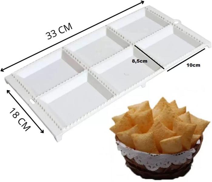 Imagem de Forma Para Pastel 6 Cavidades Fabrica Dona Cotta Bpa Free - Injetemp