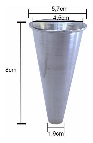 Forma Para Pizza Cone 8cm Alumínio 21 Pizzas Gastrobel Imagem de Forma Para Pizza Cone 8cm Alumínio 21 Pizzas Gastrobel