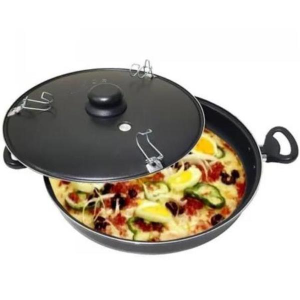 Imagem de Forma para Pizza e Assados Antiaderente 28cm - 28T - Fulgor