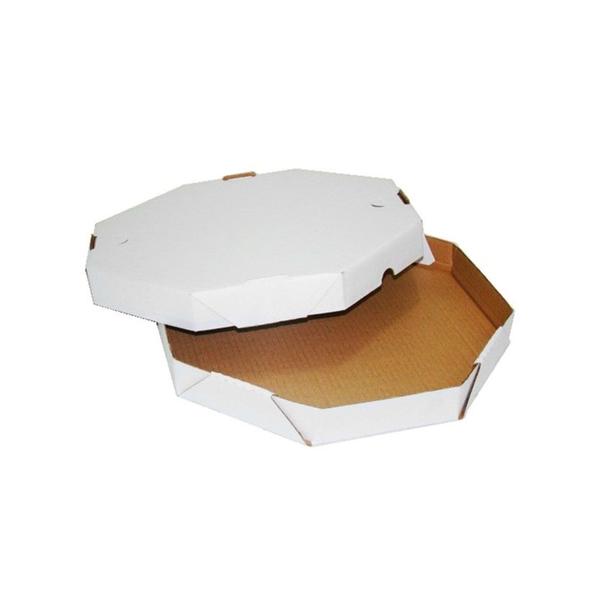 Imagem de Forma Pizza Oitavada Papelao extra 30cm Bca 05un