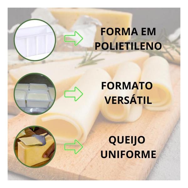 Forma PL Queijo Mussarela Coalho Prato Lanche 2 Kg 2Un - Injesul Imagem de Forma PL Queijo Mussarela Coalho Prato Lanche 2 Kg 2Un