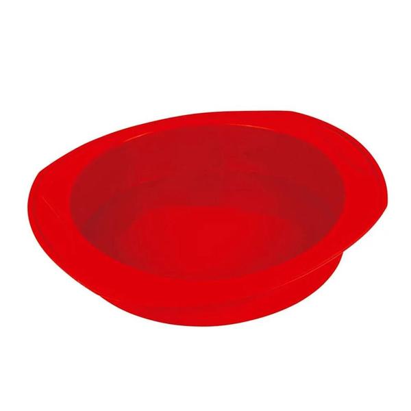 Imagem de Forma Redonda De Silicone Vermelha 1,8 Lt Culinaria Gourmet - Mor