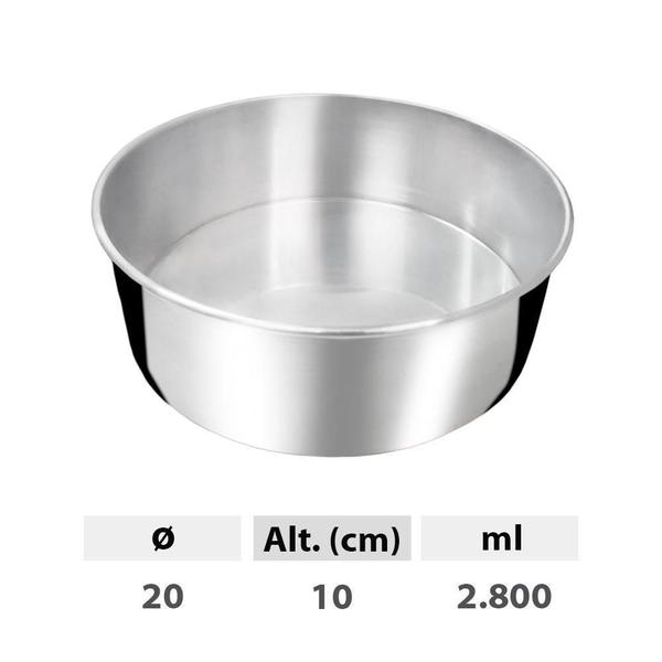 Imagem de Forma Redonda Para Bolo - 20X10Cm