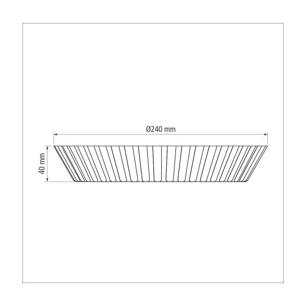 Imagem de Forma Redonda para Torta e Bolo Tramontina Brasil em Aluminio com Revestimento Interno e Externo Antiaderente Starflon T