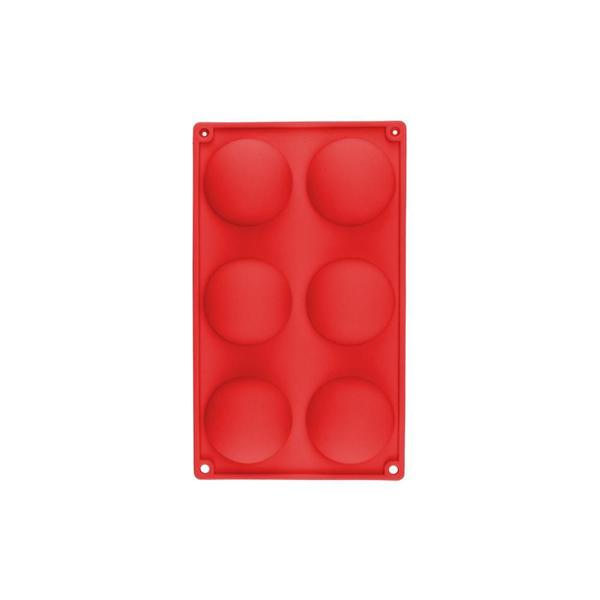 Imagem de Forma Semi Esfera Vermelha 7Cm - Gmetc1-Red